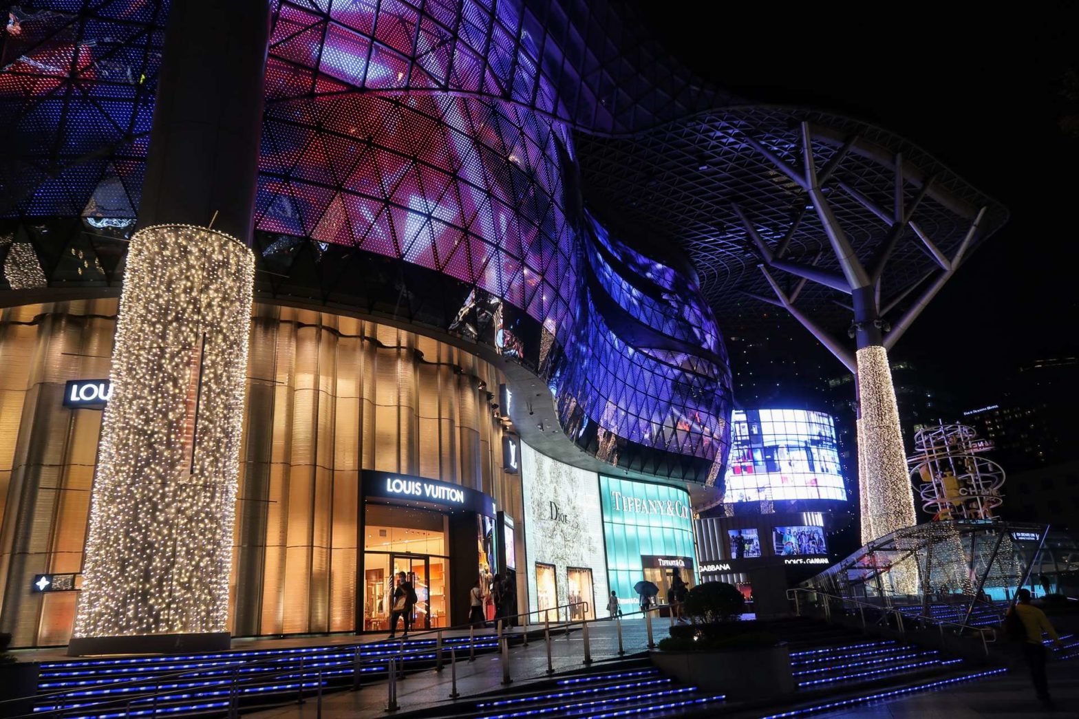 Shopping Centers in Orchard Road, Singapore